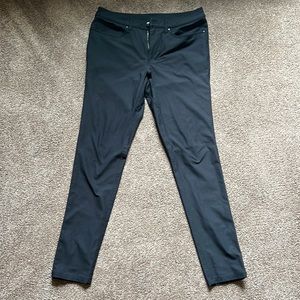LULULEMON ABC Pant Skinny Warpstreme in black size 31